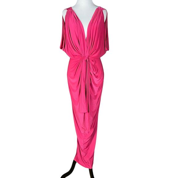 MISA Los Angeles Xenia Dress in Fuchsia NWT Size small - Picture 4 of 9